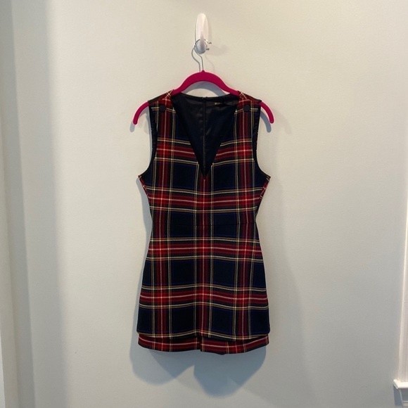 Maje Iris tartan plaid jumpsuit romper FR 36(US 4) - Picture 5 of 7